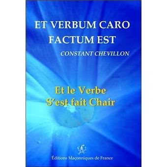 Couverture du livre Et le Verbe s’est fait chair
