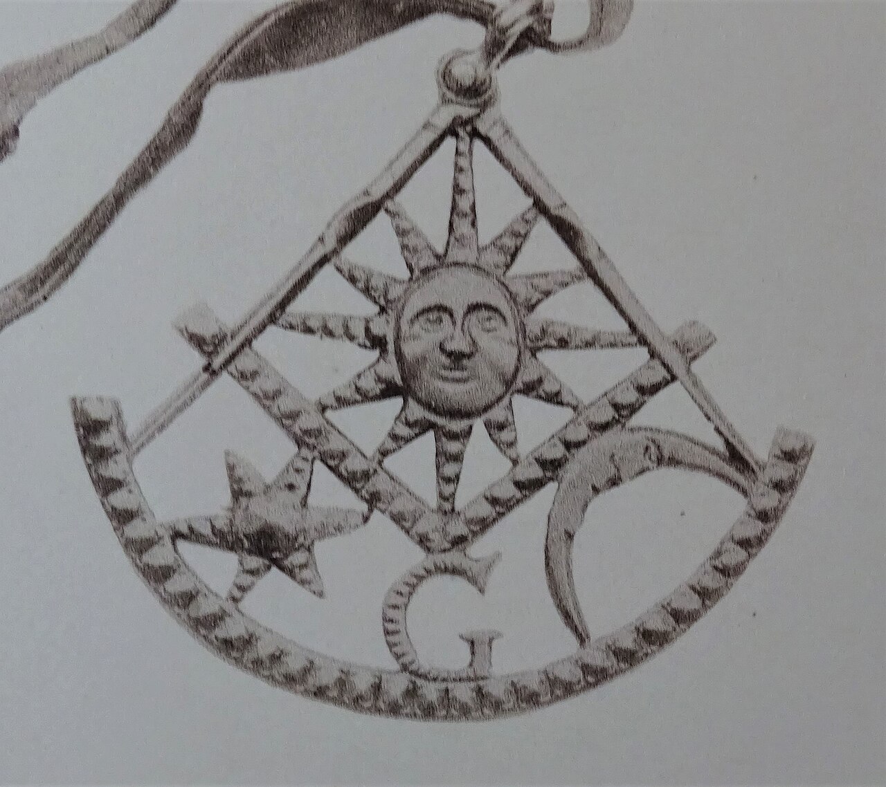 Expert Officier en franc-maçonnerie – The Jewel worn by Robert Burns as Depute-Master of St James's Lodge