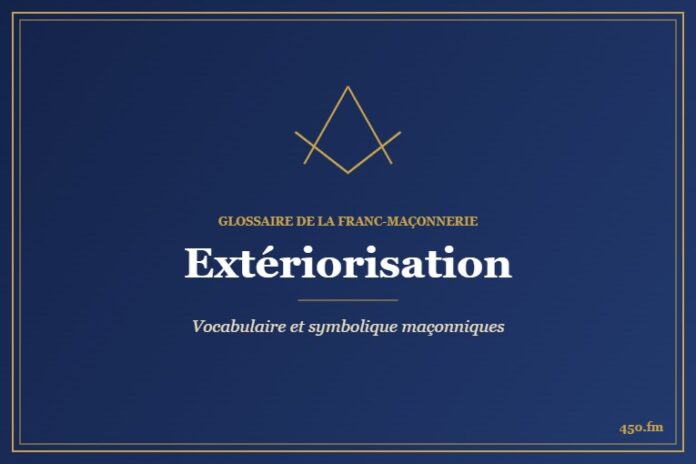 Extériorisation – Glossaire de la franc-maçonnerie 450.fm