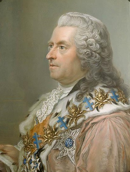 Fin des travaux de la loge du comte Wrede Sparre à Stockholm, vers 1748