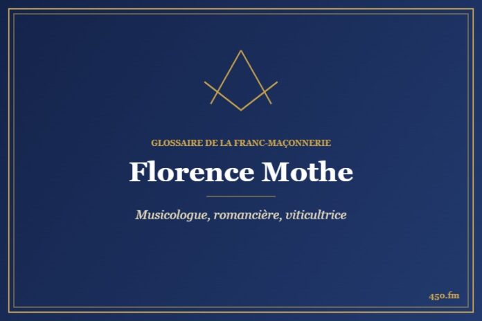 Florence Mothe (Auteur) – Glossaire de la franc-maçonnerie 450.fm