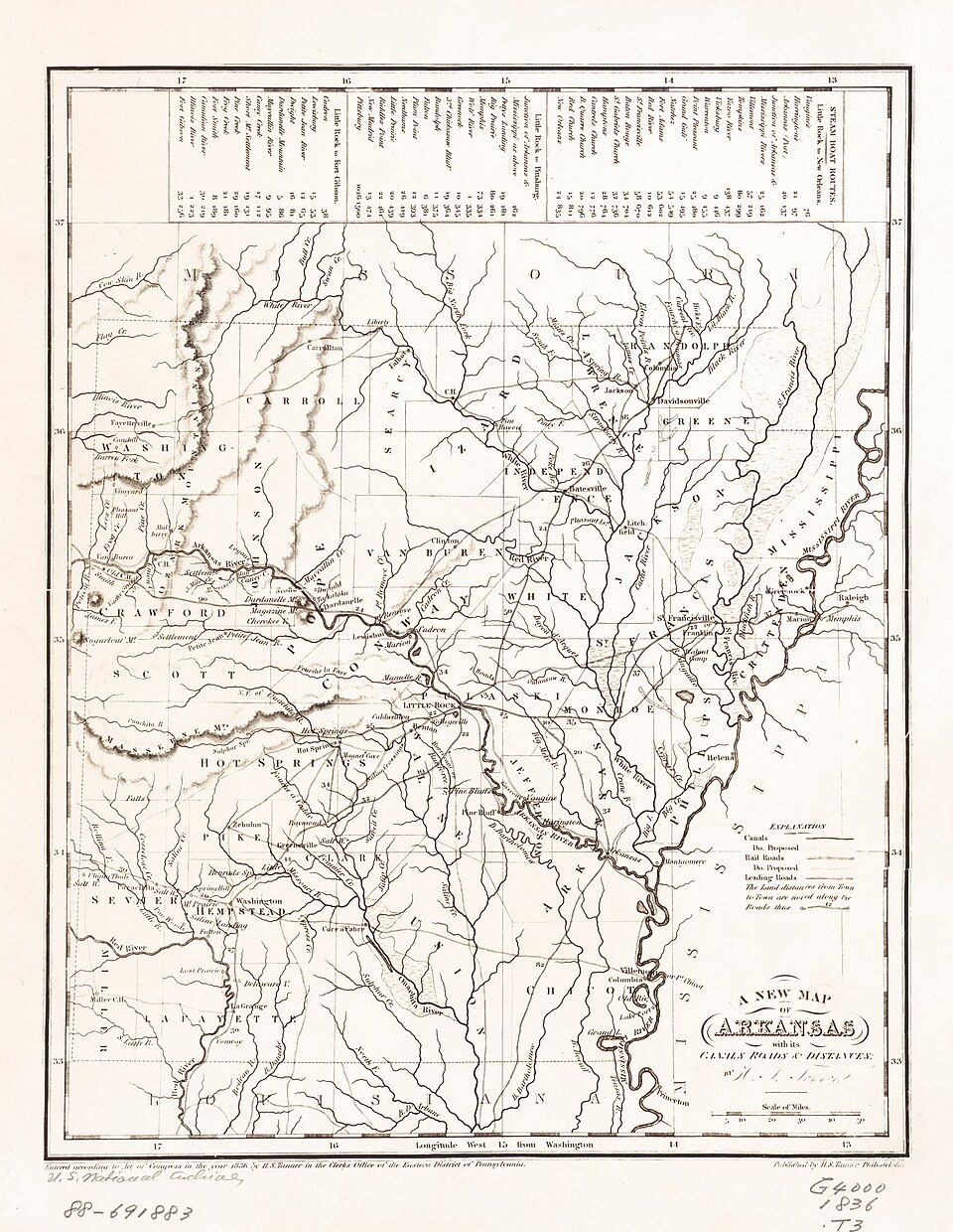 Fondation de la Grande Loge de l’Arkansas, 22 février 1832