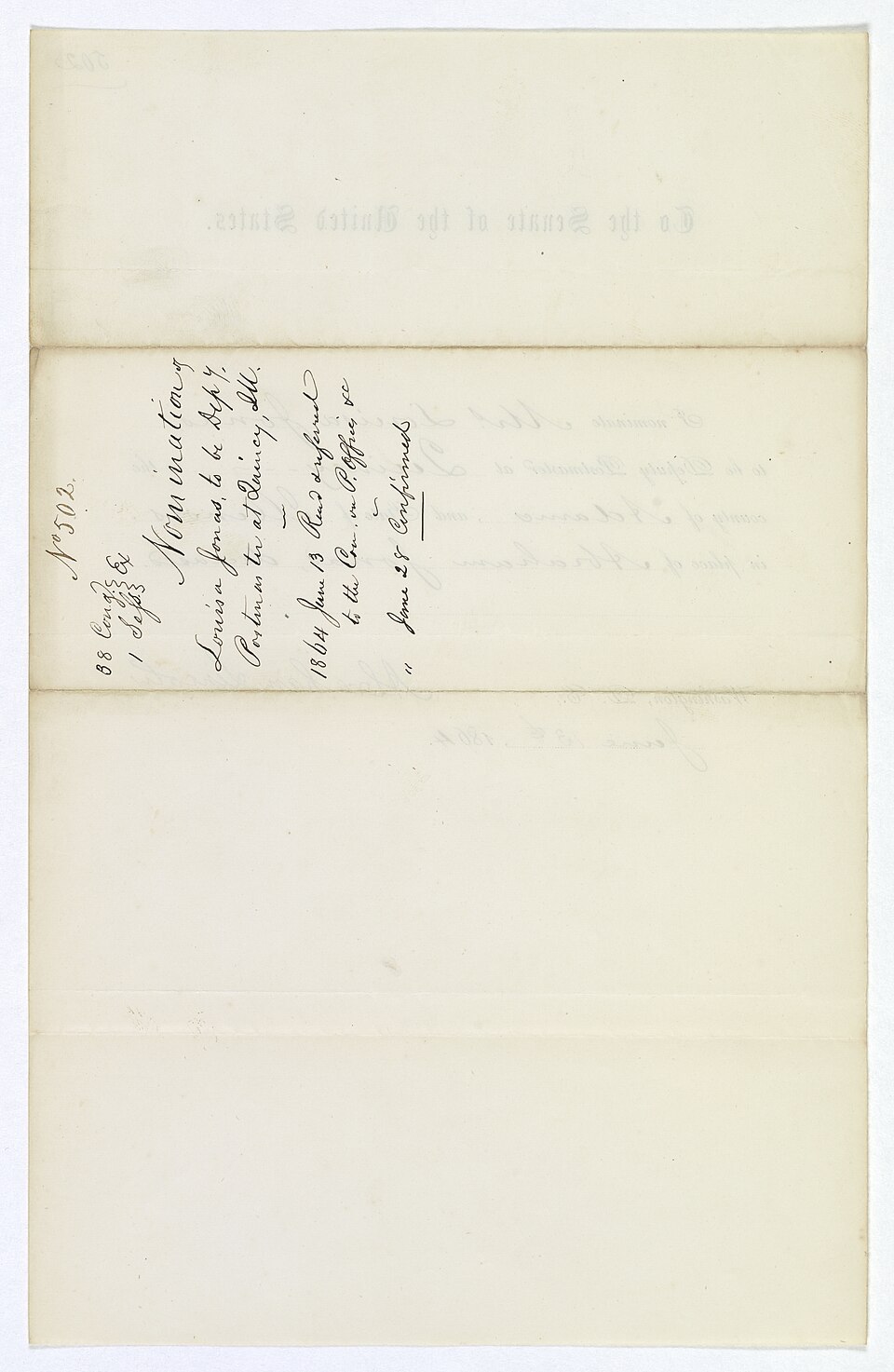 Fondation de la Grande Loge de l’Illinois à Jacksonville, 6 avril 1840