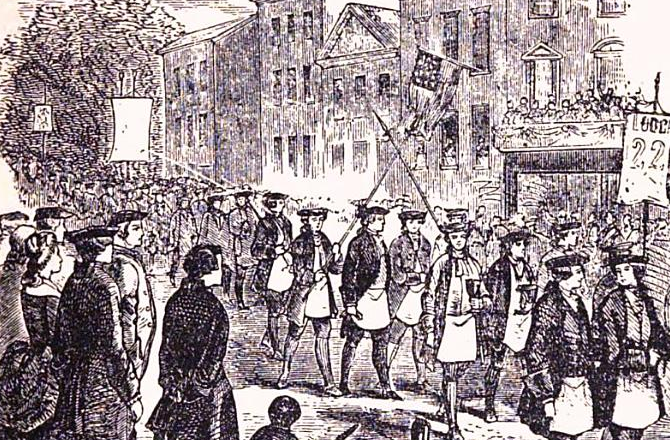 Fondation de la Grande Loge du district de Columbia à Washington, 11 décembre 1810