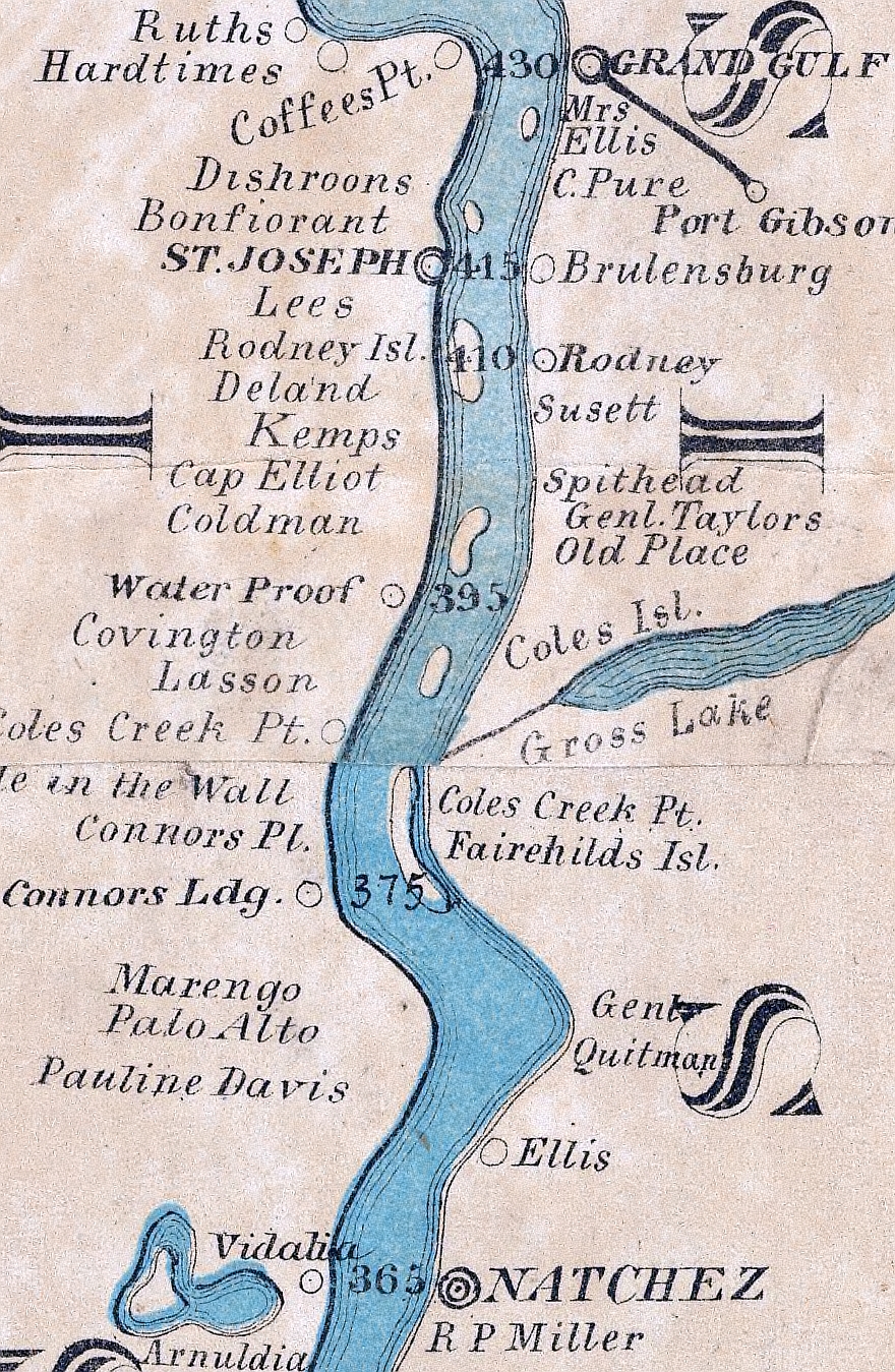 Fondation de la Grande Loge du Mississippi à Natchez, 27 juillet 1818