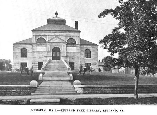 Fondation de la Grande Loge du Vermont à Rutland, 14 octobre 1794