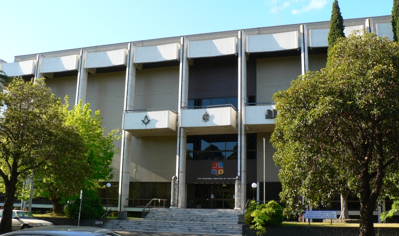 Fondation de la Grande Loge unie de Victoria à Melbourne, 1889