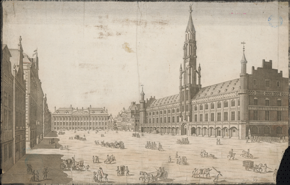 Fondation de la loge L’Union à Bruxelles, 1742