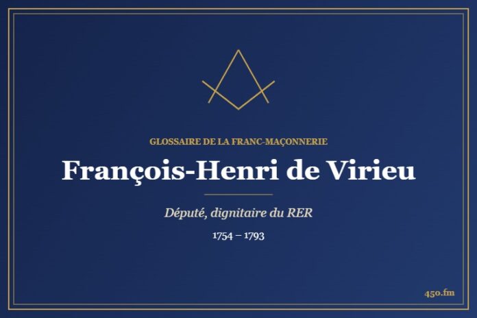 François-Henri de Virieu (Personnalité) – Glossaire de la franc-maçonnerie 450.fm