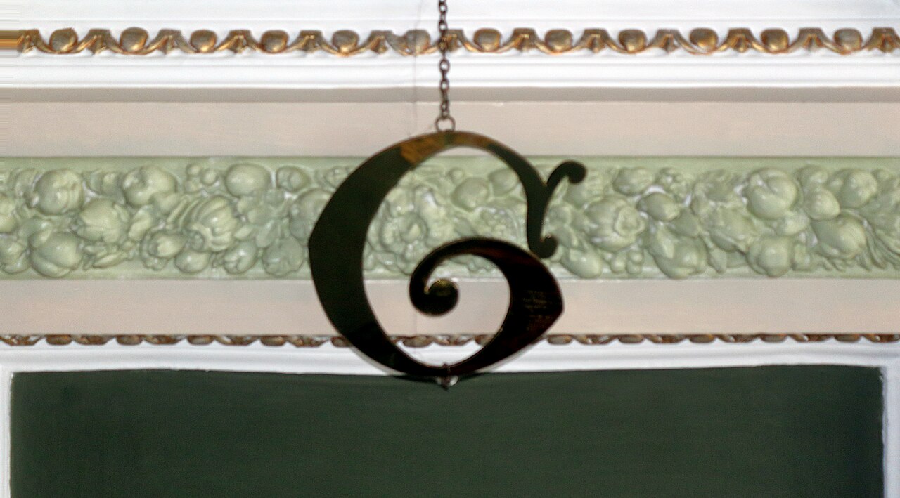G (lettre) en franc-maçonnerie – Lodge Room, Wallasey Masonic Hall 2