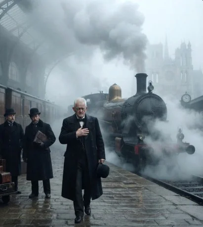 Arrivée de Berlock et Batson en gare d’Amiens
