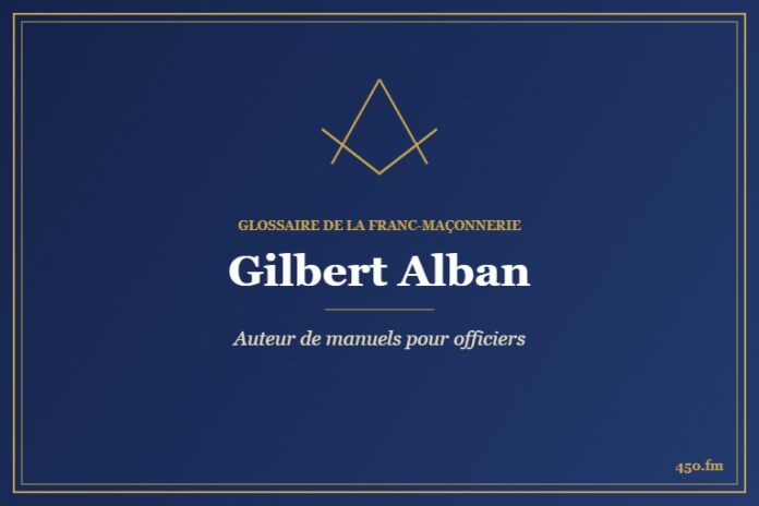 Gilbert Alban (Auteur) – Glossaire de la franc-maçonnerie 450.fm