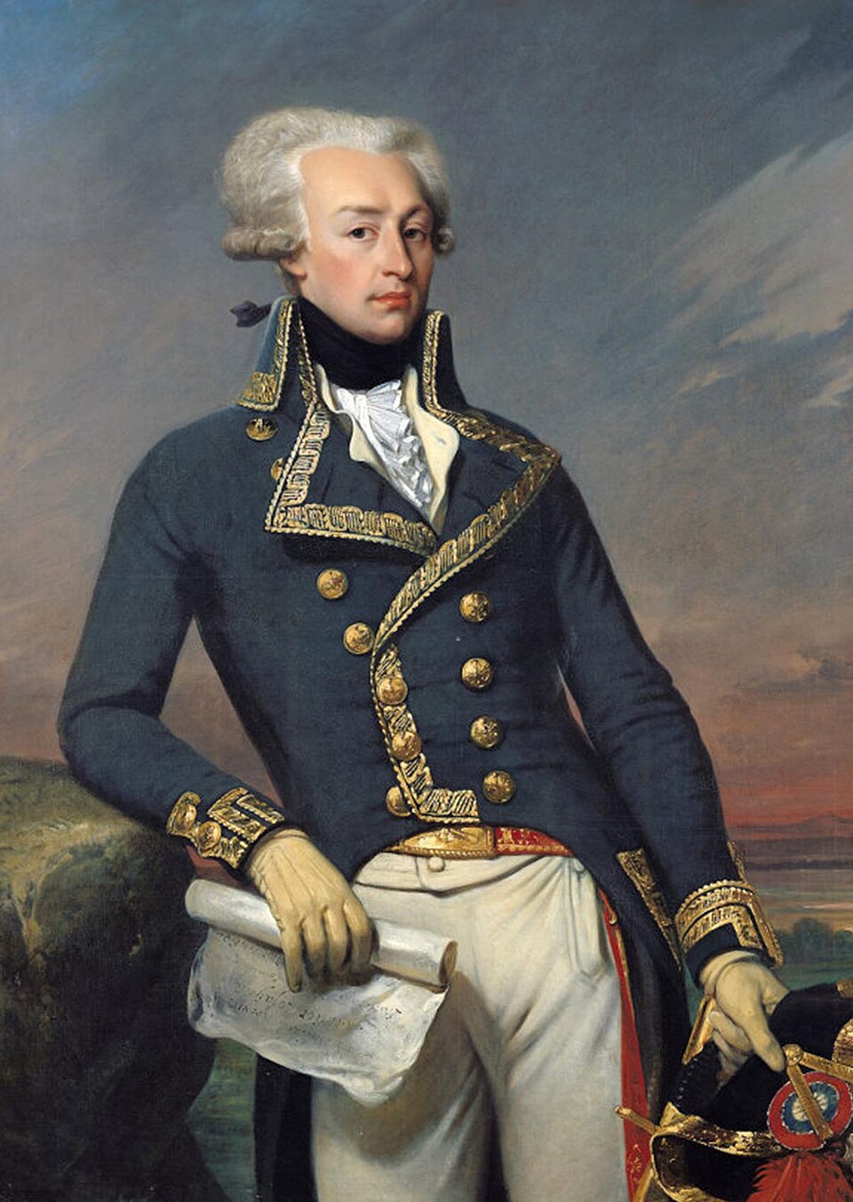 Gilbert du Motier de La Fayette – portrait