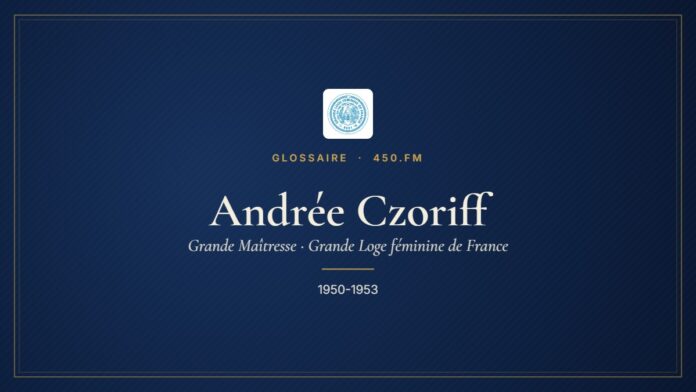 Andrée Czoriff (Grande Maîtresse de la GLFF) – Glossaire 450.fm