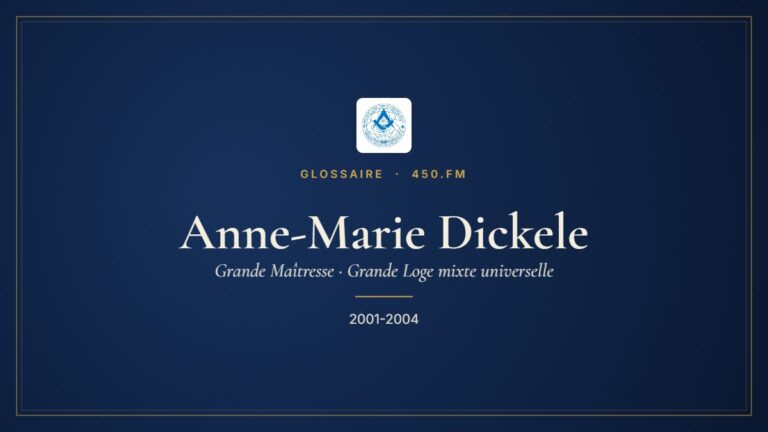 Anne-Marie Dickele (Grande Maîtresse de la GLMU) – Glossaire 450.fm