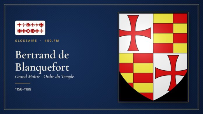 Bertrand de Blanquefort (Grand Maître du Temple) – Glossaire 450.fm