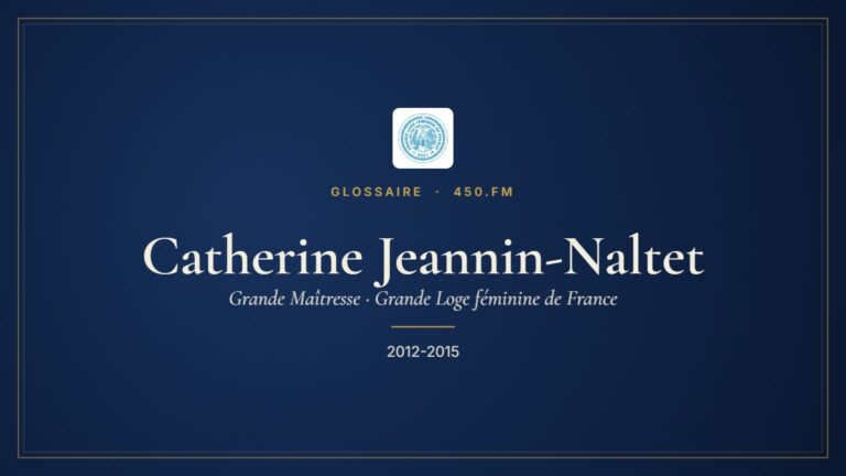 Catherine Jeannin-Naltet (Grande Maîtresse de la GLFF) – Glossaire 450.fm
