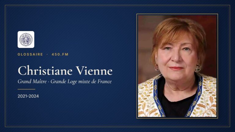 Christiane Vienne (Grand Maître de la GLMF) – Glossaire 450.fm