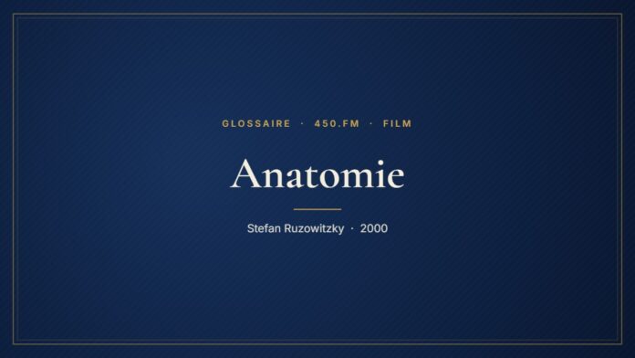 Anatomie (Film) – Glossaire 450.fm