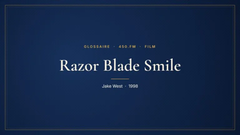 Razor Blade Smile (Film) – Glossaire 450.fm