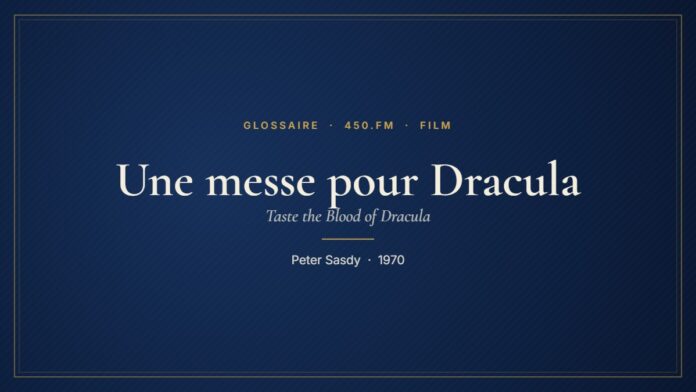 Une messe pour Dracula (Film) – Glossaire 450.fm