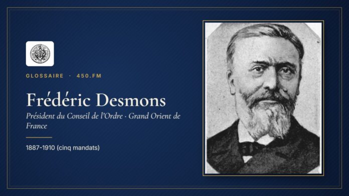 Frédéric Desmons (Président du Conseil de l’Ordre du GODF) – Glossaire 450.fm