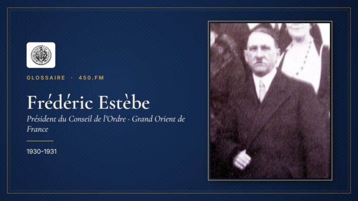 Frédéric Estèbe (Président du Conseil de l’Ordre du GODF) – Glossaire 450.fm