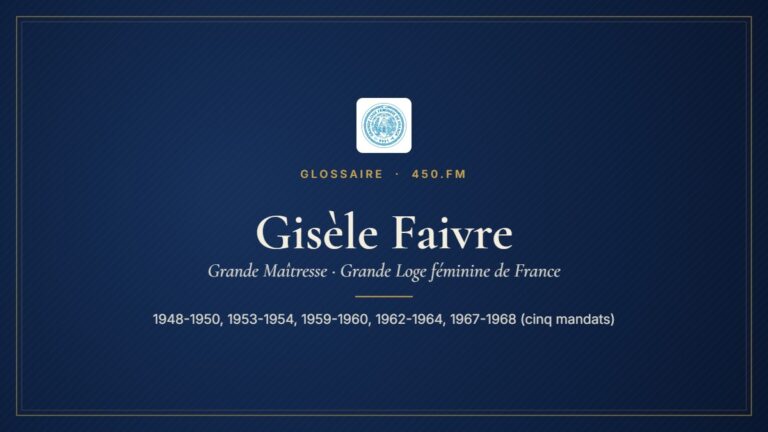 Gisèle Faivre (Grande Maîtresse de la GLFF) – Glossaire 450.fm