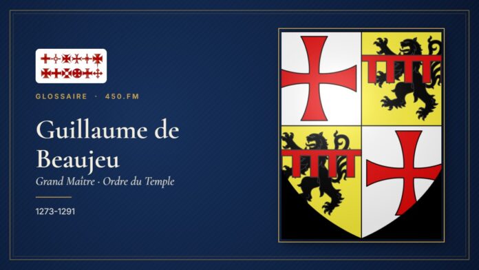 Guillaume de Beaujeu (Grand Maître du Temple) – Glossaire 450.fm