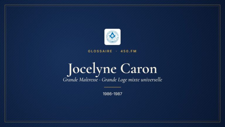 Jocelyne Caron (Grande Maîtresse de la GLMU) – Glossaire 450.fm
