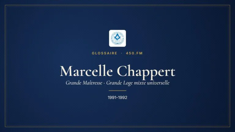 Marcelle Chappert (Grande Maîtresse de la GLMU) – Glossaire 450.fm
