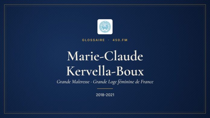 Marie-Claude Kervella-Boux (Grande Maîtresse de la GLFF) – Glossaire 450.fm