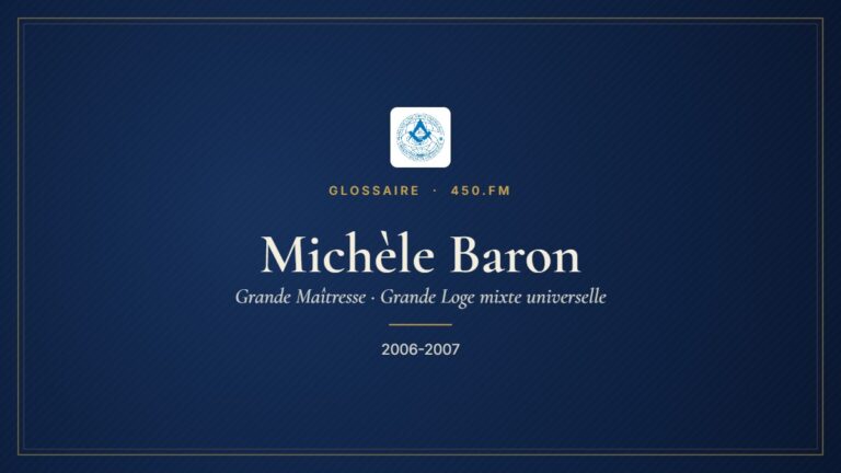 Michèle Baron (Grande Maîtresse de la GLMU) – Glossaire 450.fm