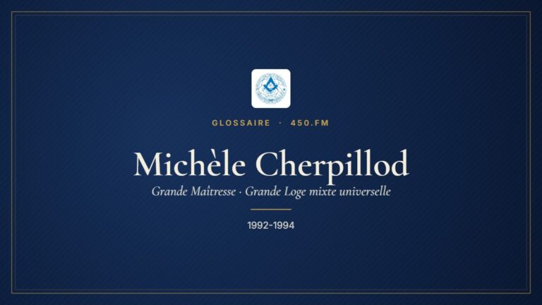 Michèle Cherpillod (Grande Maîtresse de la GLMU) – Glossaire 450.fm