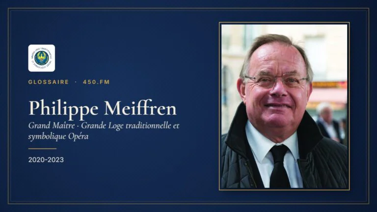 Philippe Meiffren (Grand Maître de la GLTSO) – Glossaire 450.fm