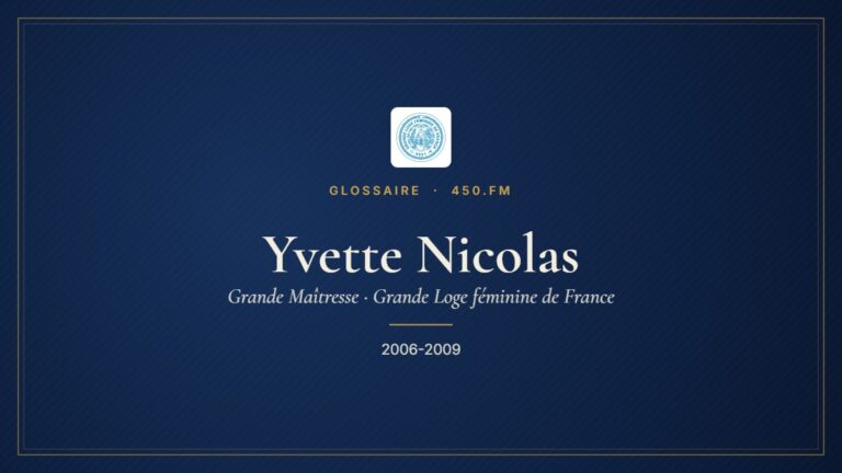 Yvette Nicolas (Grande Maîtresse de la GLFF) – Glossaire 450.fm