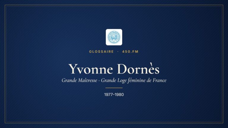 Yvonne Dornès (Grande Maîtresse de la GLFF) – Glossaire 450.fm