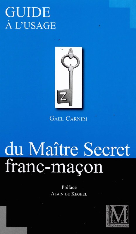 Couverture du livre Guide à l’usage du Maître secret du franc-maçon