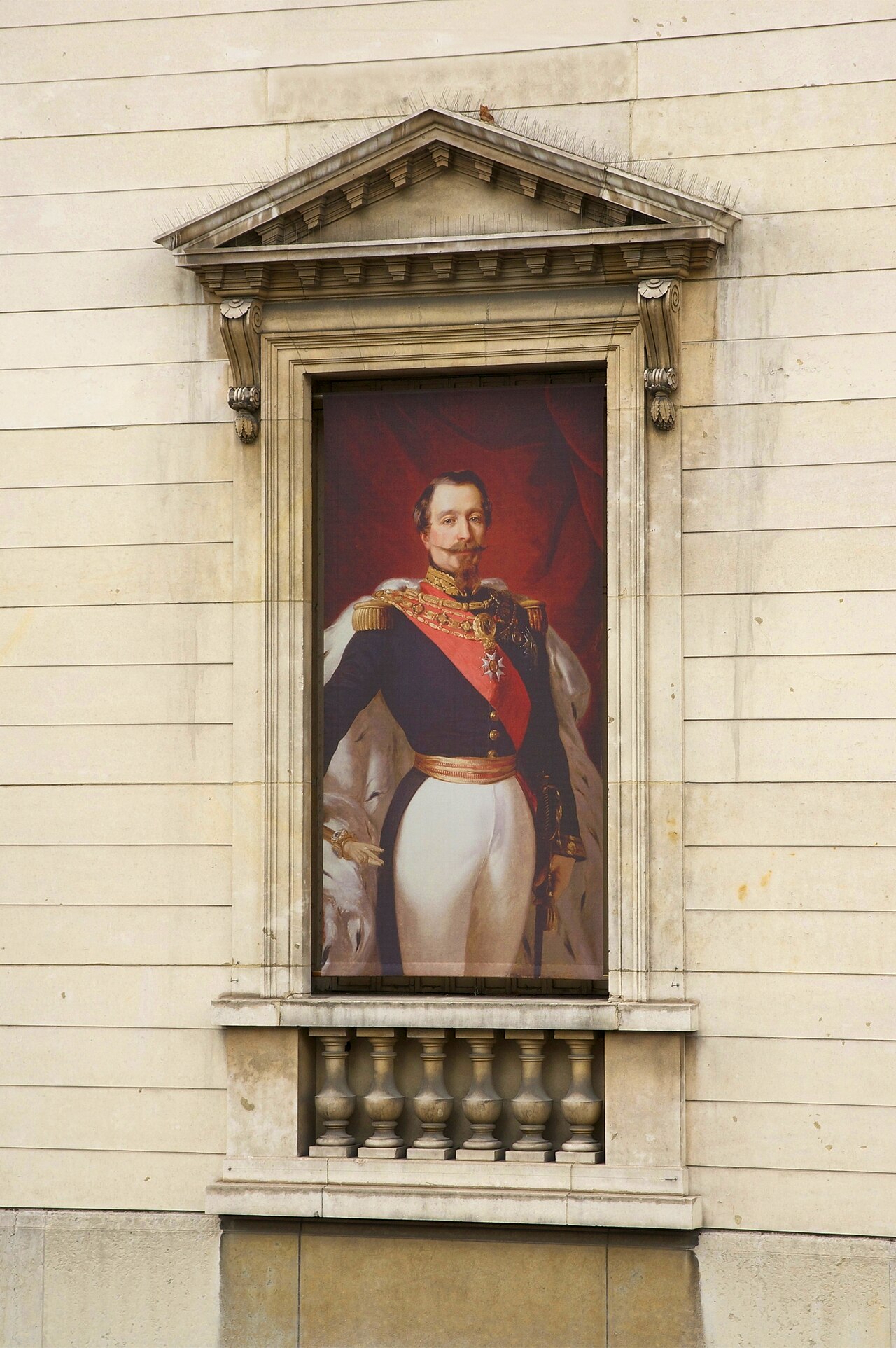 Heiner Wittmann – Napoléon III Winterhalter rideau musée Légion d'Honneur Paris