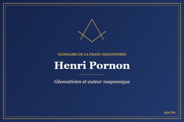 Henri Pornon (Auteur) – Glossaire de la franc-maçonnerie 450.fm