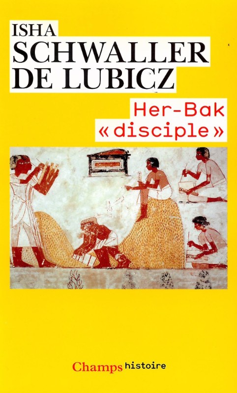 Couverture du livre Her-Bak «&nbsp;disciple&nbsp;»