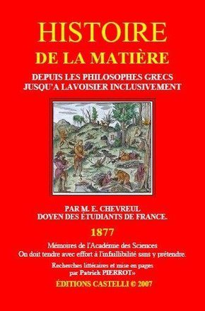 Couverture du livre Histoire de la matière