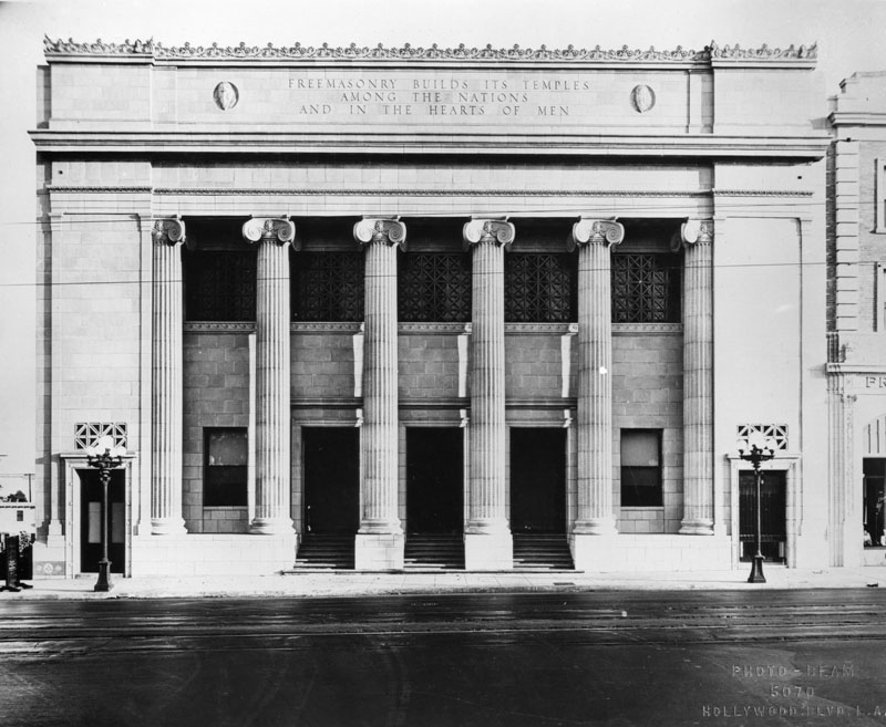 Hollywood Masonic Temple, Los Angeles