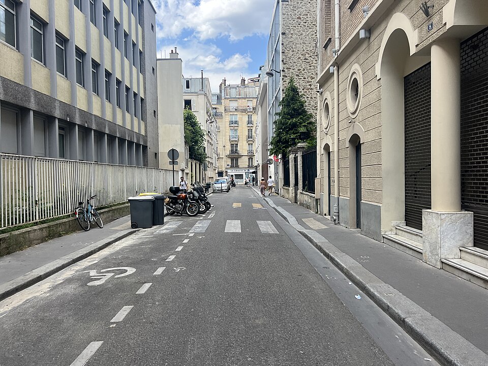 Hôtel de la Grande Loge de France, rue Louis-Puteaux, Paris