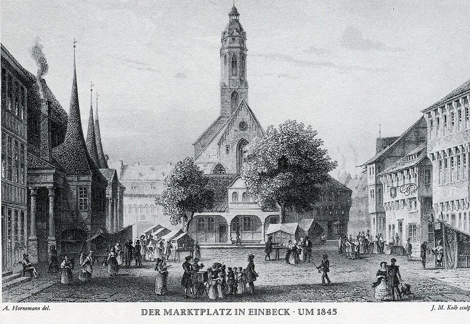 Inauguration du Johannisstift, maison de retraite maçonnique d’Einbeck, 1907
