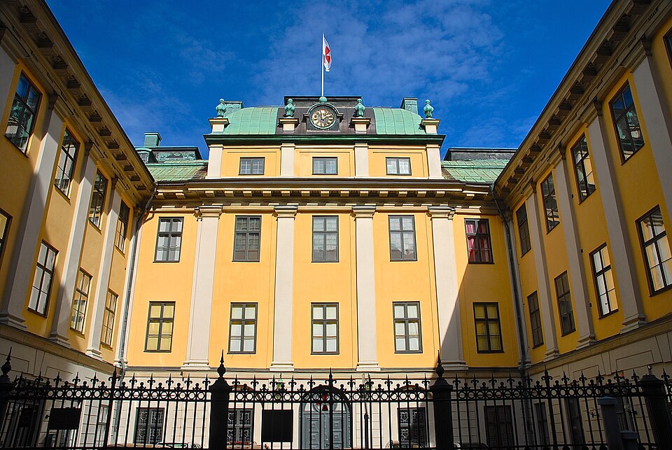 Inauguration du palais Bååt, siège de l’Ordre maçonnique suédois à Stockholm, janvier 1877