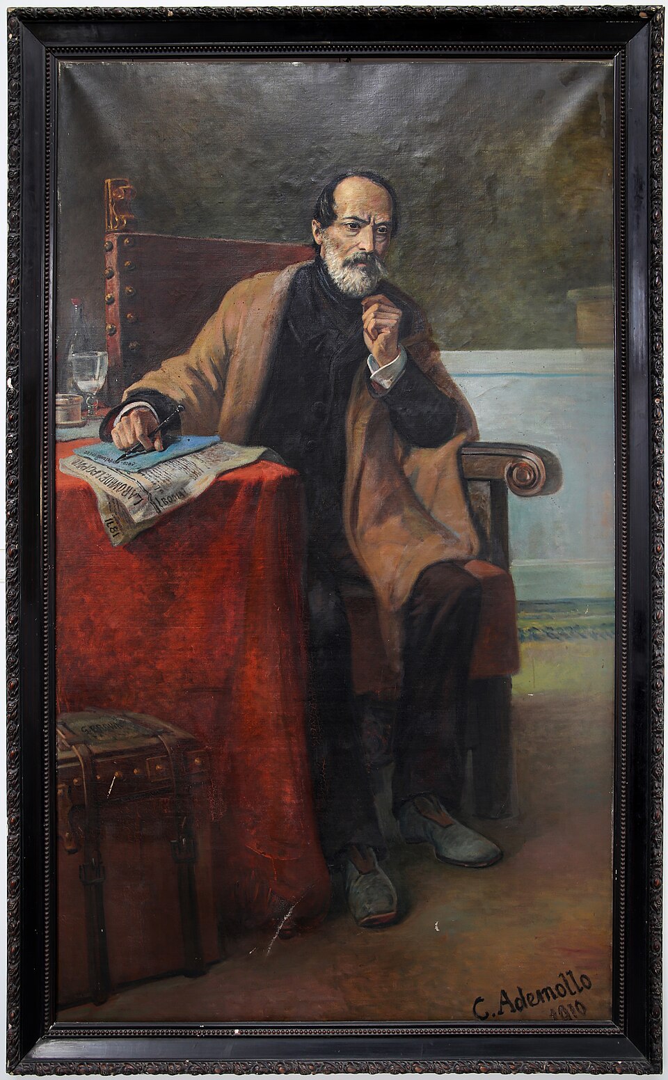 Initiation d’Adriano Lemmi à la loge Propaganda massonica, mars 1877