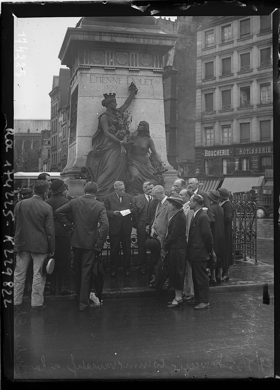 Initiation de Jean Zay à la loge Étienne Dolet d’Orléans, 24 janvier 1926