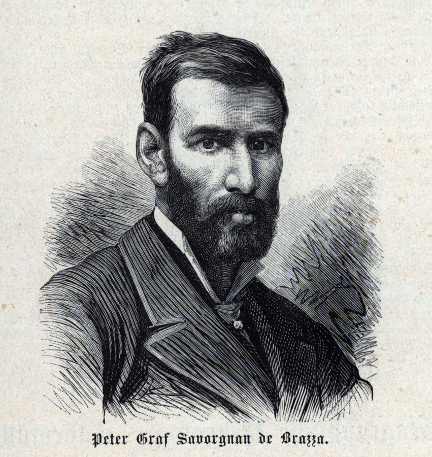 Initiation de Pierre Savorgnan de Brazza à la loge Alsace-Lorraine, 1888