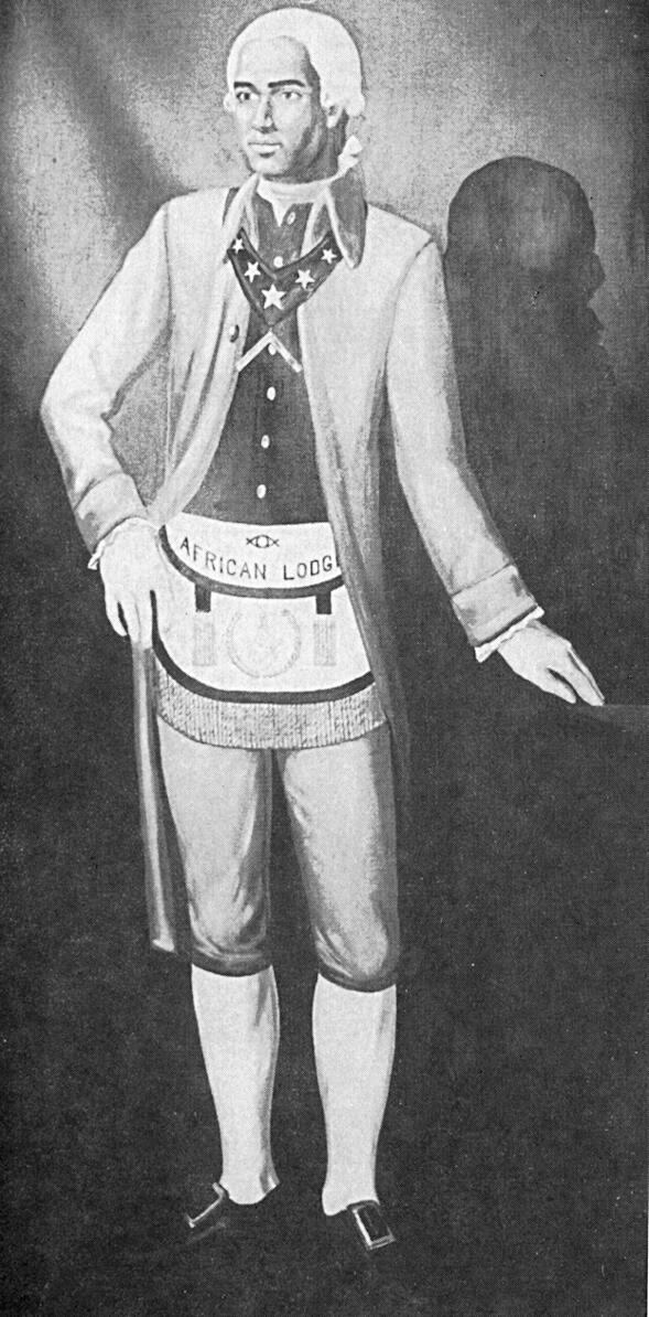 Initiation de Prince Hall et de quatorze hommes noirs dans la loge militaire n° 441 à Boston, 6 mars 1775
